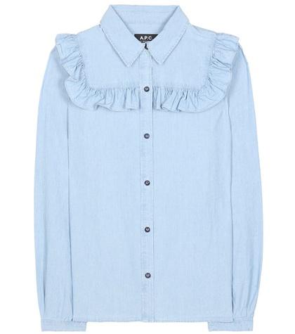 A.p.c. Memphis Chambray Shirt