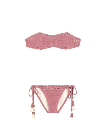 She Made Me Essential Crochet Bandeau Bikini