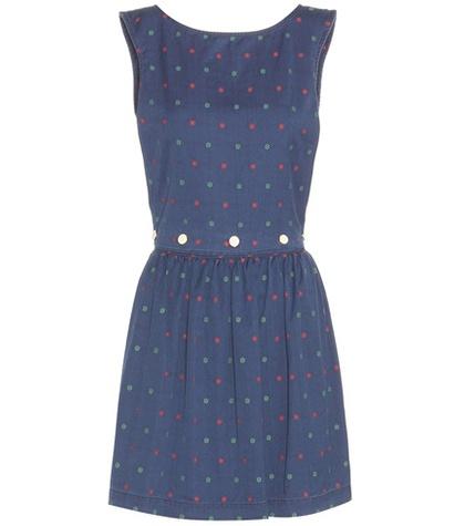 Valentino Cut-flowers Bali Cotton Dress