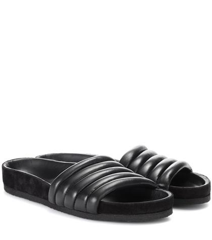 Fenty By Rihanna Hellea Leather Slides
