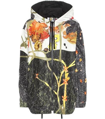 Prada Floréal Printed Silk Jacket