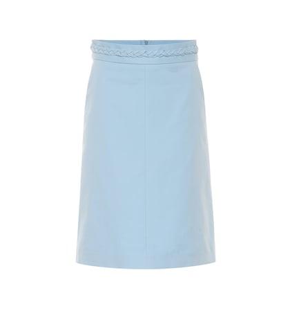 Redvalentino Stretch Cotton Skirt