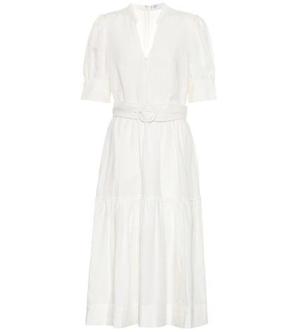 Rebecca Vallance Holliday Linen-blend Midi Dress