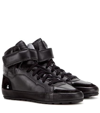 Isabel Marant Étoile Bessy Leather Sneakers