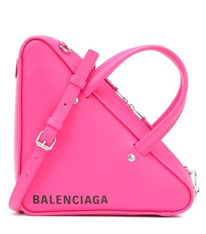 Moncler Triangle Duffle Xs Leather Tote