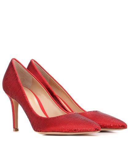 Gianvito Rossi Exclusive To Mytheresa.com – Palladium Mid Sequinned Pumps