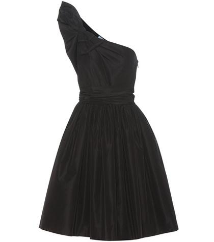 Prada One-shoulder Silk Dress