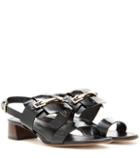 Tod's Patent Leather Sandals