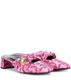 Givenchy Beverley Jacquard Mules
