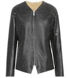 Isabel Marant Izy Reversible Leather And Fur Jacket