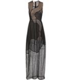 Stella Mccartney Reynold Embroidered Cotton-blend Dress