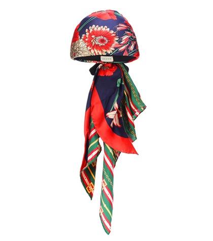 Gucci Spring Bouquet Silk Turban