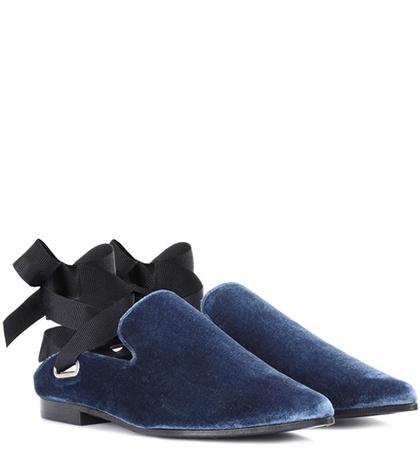 Yeezy X Robert Clergerie Lubat Velvet Mules