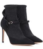 Sophia Webster Lucia Suede Ankle Boots