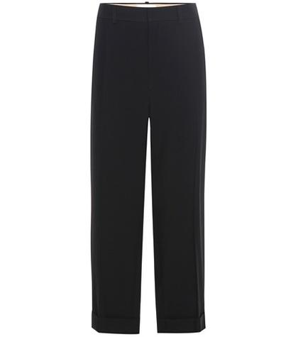 Chlo Cuffed Straight-leg Trousers