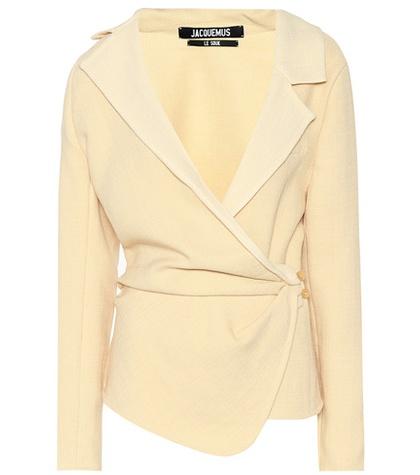 Jacquemus La Veste Baija Wool-blend Jacket