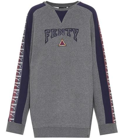 Fenty By Rihanna Oversized Cotton-blend Sweater