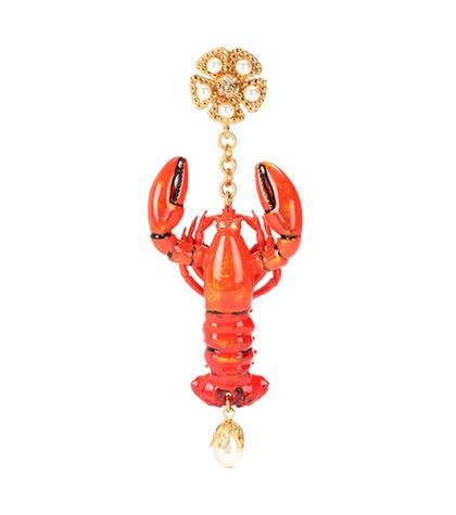 Dolce & Gabbana Lobster Earrings