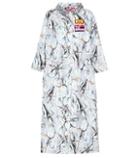 Miu Miu Embellished Floral-printed Coat