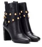 Rochas Cappa Leather Ankle Boots