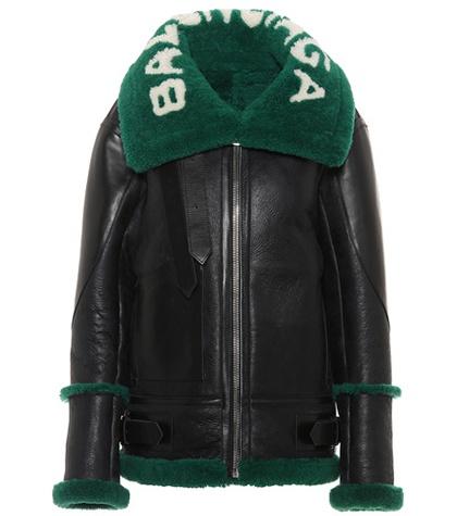 Balenciaga The Bombardier Shearling Jacket