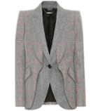 Roger Vivier Wool-blend Houndstooth Blazer