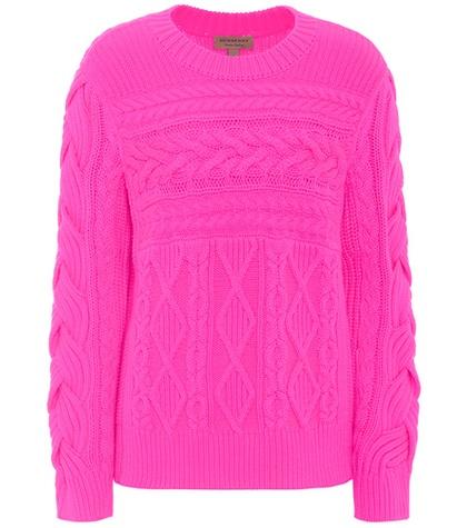 Bvlgari Eyewear Wool And Cashmere Sweater