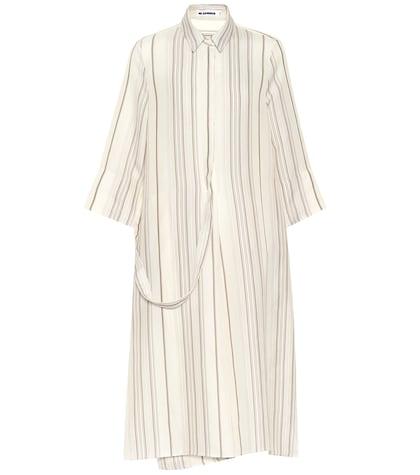 Jil Sander Striped Midi Dress