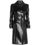 Miu Miu Faux Glossed-leather Coat