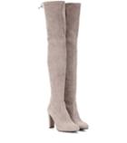 Charlotte Olympia Highland Suede Over-the-knee Boots