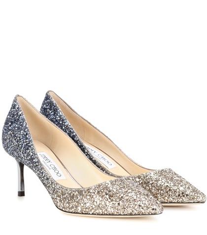 Jimmy Choo Exclusive To Mytheresa.com – Romy 60 Glitter Pumps