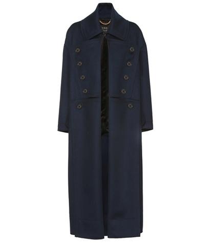 Burberry Wool Military Coat