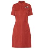 Valentino Linen Utility Dress
