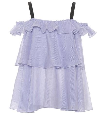 Brunello Cucinelli Cotton And Silk Top