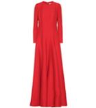 Valentino Wool And Silk Gown