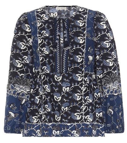 Ulla Johnson Rami Cotton-blend Blouse