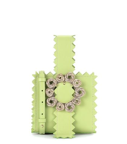 Miu Miu Le Sac Gitan Leather Shoulder Bag
