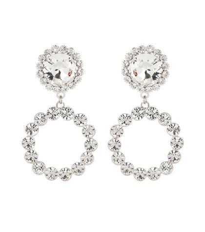 Emilio Pucci Crystal Clip-on Earrings