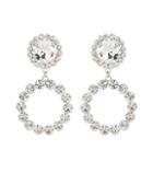 Emilio Pucci Crystal Clip-on Earrings
