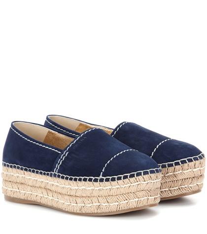 Prada Suede Espadrilles