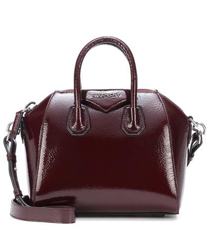 Gucci Antigona Mini Leather Shoulder Bag