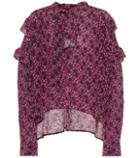 Isabel Marant Floral-printed Silk Blouse