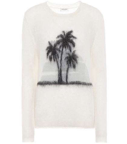 Saint Laurent Sunset Mohair-blend Sweater