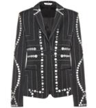 Marc Jacobs Embellished Pinstriped Blazer