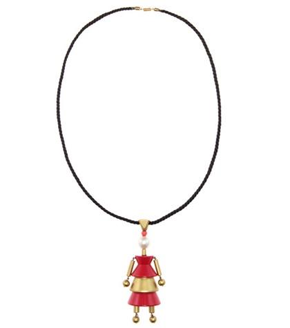 Loro Piana Mytheresa.com Exclusive Puppet Necklace By Ugo Correani For Karl Lagerfeld