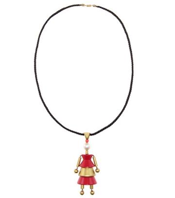 Loro Piana Mytheresa.com Exclusive Puppet Necklace By Ugo Correani For Karl Lagerfeld