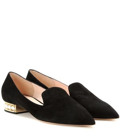 Church's Casati Embellished Suede Slippers