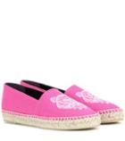 Kenzo Embroidered Espadrilles
