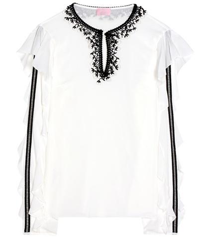 Giamba Embroidered Blouse