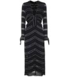 Proenza Schouler Crêpe Striped Dress